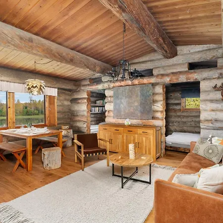 Domek alpejski Suvantokoto Riverside Log Rovaniemi