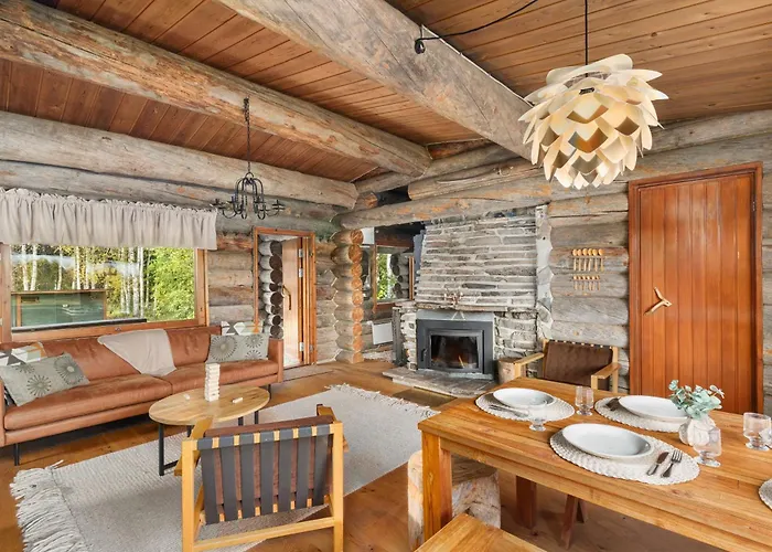 Suvantokoto Riverside Log Lomamökit